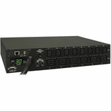Eaton 5.5kW Single-Phase Switched PDU - LX Interface, 208/230V Outlets (8 C13 & 6 C19), L6-30P Input, 15 ft. (4.57 m) Cord, 2U Rack-Mount, TAA — PDUMH30HV19NET