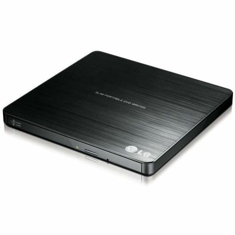 LG GP60NB50 External Ultra Slim Portable DVDRW Black - Retail Pack — GP60NB50
