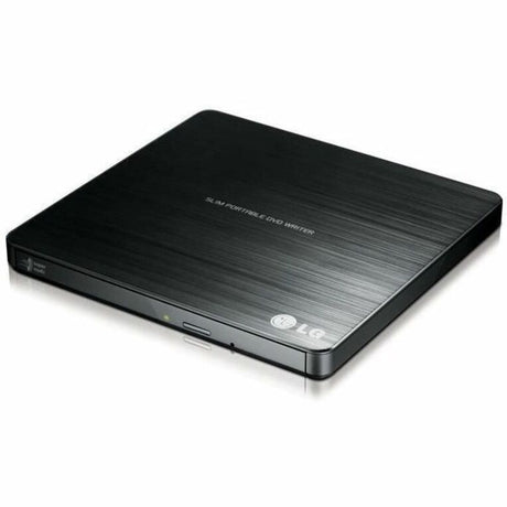 LG GP60NB50 External Ultra Slim Portable DVDRW Black - Retail Pack — GP60NB50