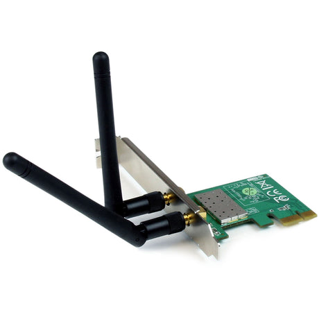 StarTech.com PCI Express Wireless N Adapter - 300 Mbps PCIe 802.11 b/g/n Network Adapter Card - 2T2R 2.2 dBi — PEX300WN2X2