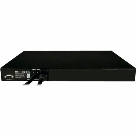 Eaton Tripp Lite Series 1.4kW Single-Phase Switched Automatic Transfer Switch PDU, 2 120V 5-15P 15A Inputs, 8 5-15R Outputs, 1U, TAA — PDUMH15ATNET