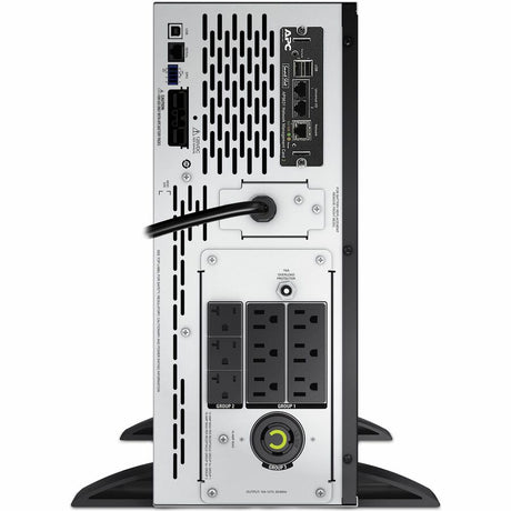 APC Smart-UPS X, Line Interactive, 3kVA, Rack/tower convertible 4U, 208V-230V, 8x C13+2x C19 IEC, Network card, Extended runtime — SMX3000HVNC
