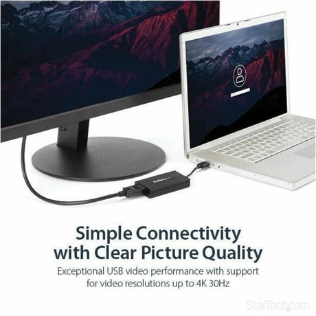 StarTech.com USB 3.0 to DisplayPort Adapter, 4K 30Hz UHD, USB to DP Display Adapter, External Video/Graphics Card for Mac & Windows — USB32DP4K
