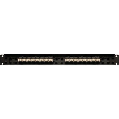 Eaton Tripp Lite Series 16-Port Fiber Patch Panel, 1U (LC/LC), Multimode or Singlemode — N490-016-LCLC