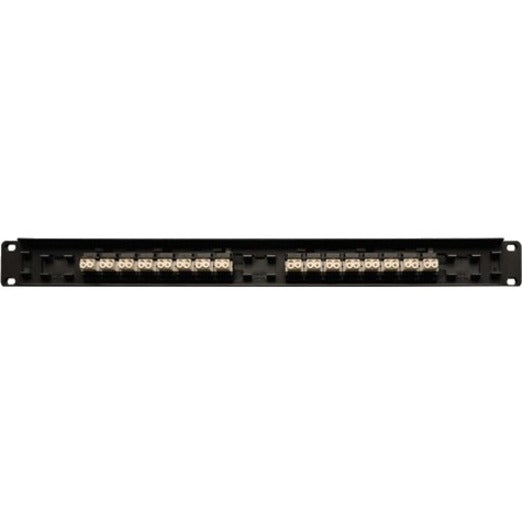 Eaton Tripp Lite Series 16-Port Fiber Patch Panel, 1U (LC/LC), Multimode or Singlemode — N490-016-LCLC