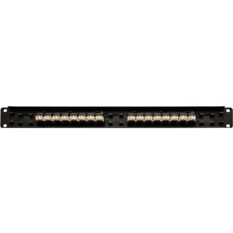 Eaton Tripp Lite Series 16-Port Fiber Patch Panel, 1U (LC/LC), Multimode or Singlemode — N490-016-LCLC