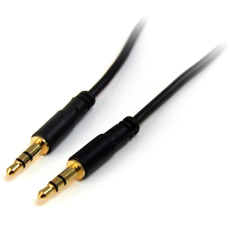 StarTech.com 15 ft Slim 3.5mm Stereo Audio Cable - M/M — MU15MMS