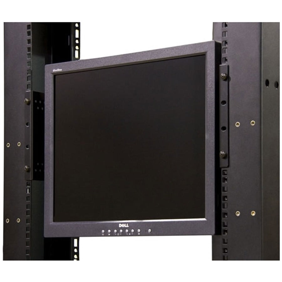StarTech.com Universal VESA LCD Monitor Mounting Bracket for 19in Rack or Cabinet — RKLCDBK