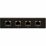 Eaton Tripp Lite Series 4-Port VGA over Cat5/6 Splitter/Extender, Box-Style Transmitter for Video/Audio, Up to 1000 ft. (305 m), TAA — B132-004A-2
