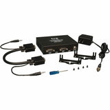 Eaton Tripp Lite Series 4-Port VGA over Cat5/6 Splitter/Extender, Box-Style Transmitter for Video/Audio, Up to 1000 ft. (305 m), TAA — B132-004A-2