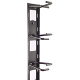 APC NetShelter Cable Management, Vertical Cable Manager, Cable Rings, Set of 8, Black, 55 mm x 766 mm x 85 mm — AR8442