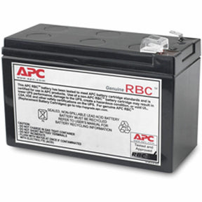 APC Replacement Battery Cartridge, VRLA battery, 7Ah, 12VDC, 2-year warranty — APCRBC110
