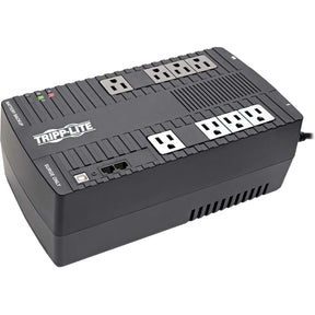 Eaton Tripp Lite Series 700VA 350W Line-Interactive UPS - 8 NEMA 5-15R Outlets, AVR, 120V, 50/60 Hz, USB, Desktop/Wall Mount — AVR700U