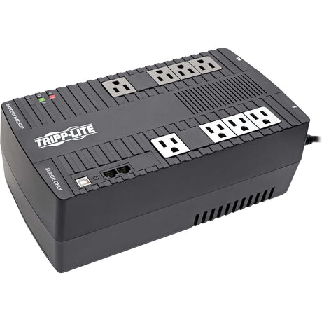 Eaton Tripp Lite Series 700VA 350W Line-Interactive UPS - 8 NEMA 5-15R Outlets, AVR, 120V, 50/60 Hz, USB, Desktop/Wall Mount — AVR700U