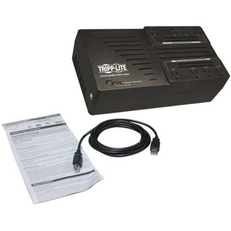 Eaton Tripp Lite Series 700VA 350W Line-Interactive UPS - 8 NEMA 5-15R Outlets, AVR, 120V, 50/60 Hz, USB, Desktop/Wall Mount — AVR700U