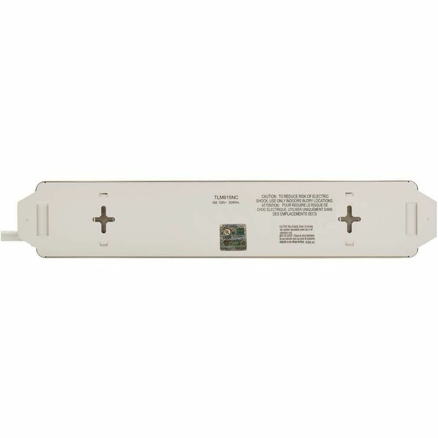 Eaton Tripp Lite Series Power It! 6-Outlet Power Strip, 15 ft. (4.57 m) Cord, 5-15P, Metal Housing — TLM615NC