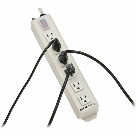 Eaton Tripp Lite Series Power It! 6-Outlet Power Strip, 15 ft. (4.57 m) Cord, 5-15P, Metal Housing — TLM615NC