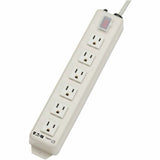Eaton Tripp Lite Series Power It! 6-Outlet Power Strip, 15 ft. (4.57 m) Cord, 5-15P, Metal Housing — TLM615NC