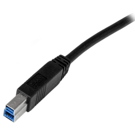 StarTech.com 2m (6 ft) Certified SuperSpeed USB 3.0 (5Gbps) A to B Cable - M/M — USB3CAB2M