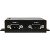 StarTech.com 2 Port Serial-to-IP Ethernet Device Server - RS232 - Metal and Mountable - Serial Device Server — NETRS2322P
