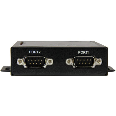 StarTech.com 2 Port Serial-to-IP Ethernet Device Server - RS232 - Metal and Mountable - Serial Device Server — NETRS2322P