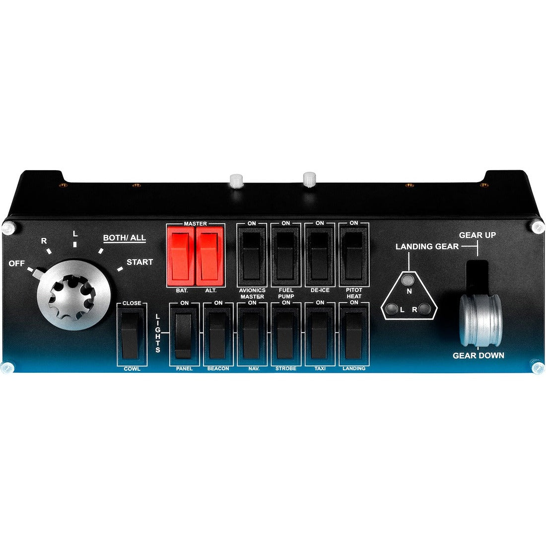 Saitek Flight Switch Panel Professional Simulation Switch Controller — 945-000030