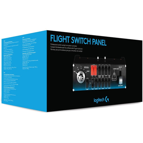 Saitek Flight Switch Panel Professional Simulation Switch Controller — 945-000030