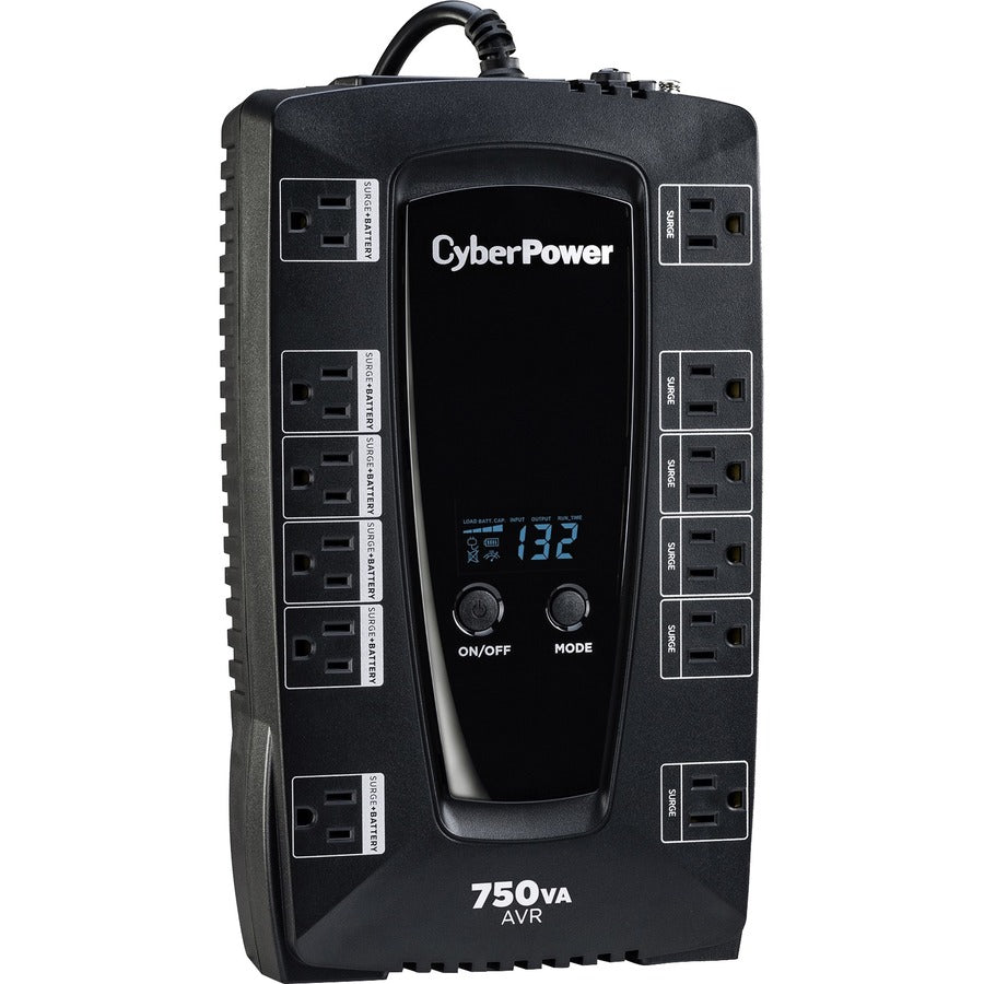 CyberPower AVRG750LCD Intelligent LCD UPS Systems — AVRG750LCD