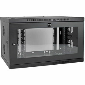 Eaton Tripp Lite Series SmartRack 9U Low-Profile Switch-Depth-Plus Wall-Mount Mini Rack Enclosure, Wide, Acrylic Window — SRW9UDPGVRT