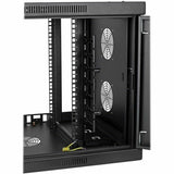 Eaton Tripp Lite Series SmartRack 9U Low-Profile Switch-Depth-Plus Wall-Mount Mini Rack Enclosure, Wide, Acrylic Window — SRW9UDPGVRT