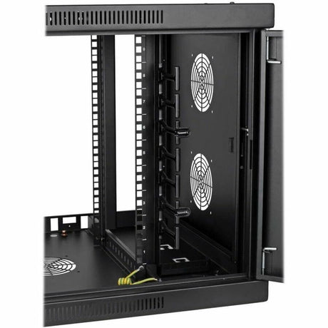 Eaton Tripp Lite Series SmartRack 9U Low-Profile Switch-Depth-Plus Wall-Mount Mini Rack Enclosure, Wide, Acrylic Window — SRW9UDPGVRT