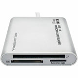 Eaton Tripp Lite Series USB 3.0 SuperSpeed Multi-Drive Memory Card Reader/Writer, Aluminum Case — U352-000-MD-AL