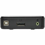 Eaton Tripp Lite Series 2-Port DisplayPort KVM Switch 4K 60 Hz with Audio, Cables and USB Peripheral Sharing — B004-DP2UA2-K