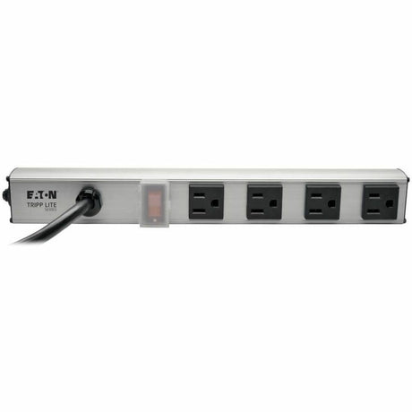 Eaton Tripp Lite Series 4-Outlet Power Strip, 6 ft. (1.83 m) Cord, 5-15P, 12 in. — PS120406