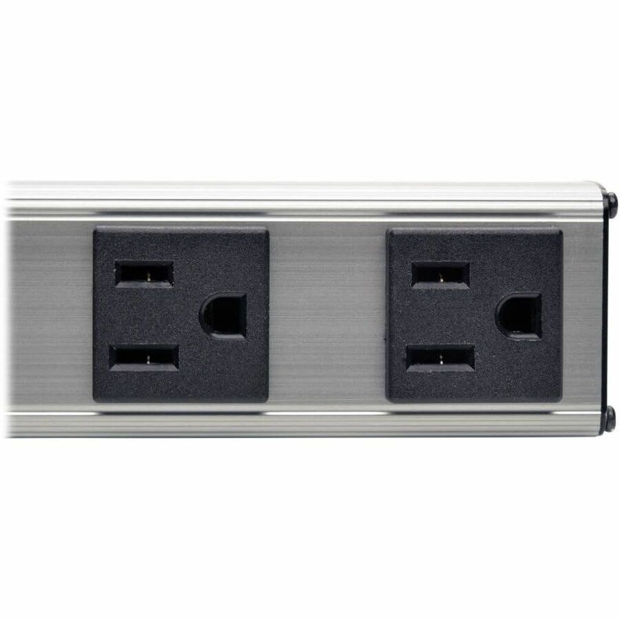 Eaton Tripp Lite Series 4-Outlet Power Strip, 6 ft. (1.83 m) Cord, 5-15P, 12 in. — PS120406
