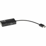 Eaton Tripp Lite Series DisplayPort to VGA/DVI/HDMI All-in-One Converter Adapter, DP ver 1.2, 4K 30 Hz HDMI — P136-06N-HDV-4K