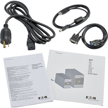 Eaton 9SX 3000VA 2700W 208V Online Double-Conversion UPS - 2 NEMA 6-20R, 1 L6-30R, 2 L6-20R Outlets, Cybersecure Network Card Option, Extended Run, Tower — 9SX3000GL