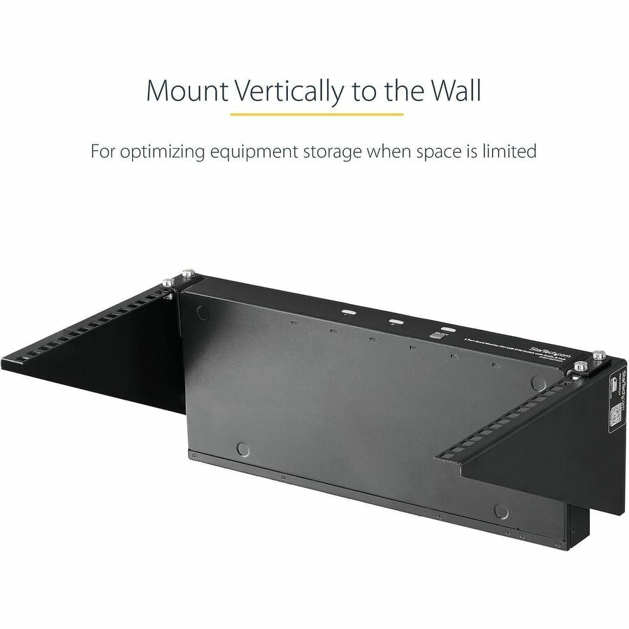 StarTech.com 6U 19-Inch Steel Vertical Rack and Wallmountable Server Rack — RK619WALLV