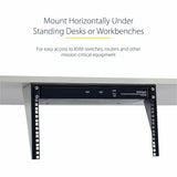 StarTech.com 6U 19-Inch Steel Vertical Rack and Wallmountable Server Rack — RK619WALLV
