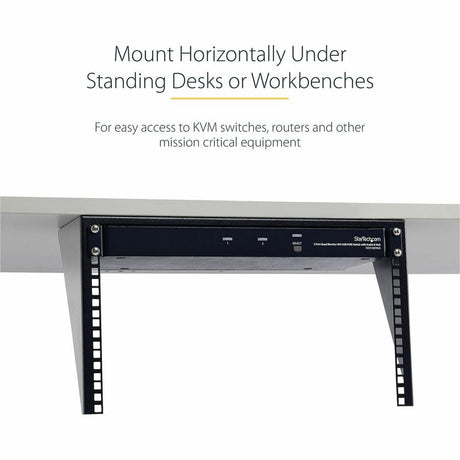 StarTech.com 6U 19-Inch Steel Vertical Rack and Wallmountable Server Rack — RK619WALLV
