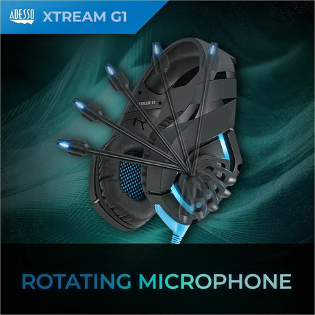 Adesso Stereo Gaming Headset with Microphone — XtreamG1