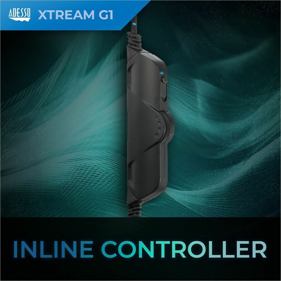 Adesso Stereo Gaming Headset with Microphone — XtreamG1