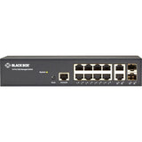 Black Box Gigabit Managed Ethernet Switch - 10-Ports — LGB1110A