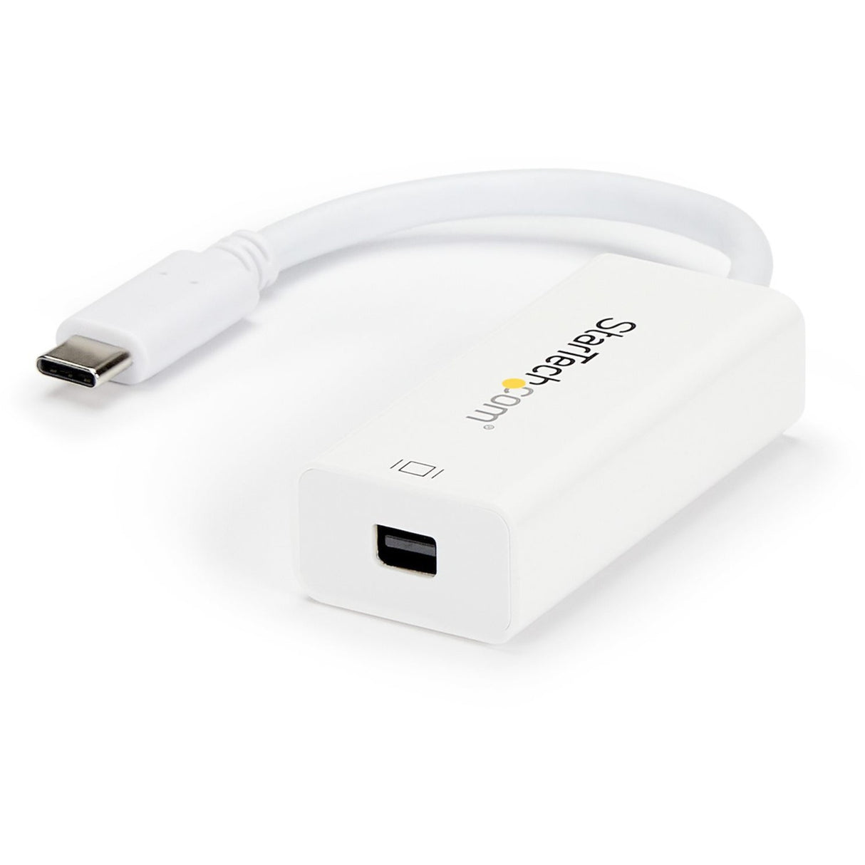 StarTech.com USB-C to Mini DisplayPort Adapter - 4K 60Hz - White - USB Type-C to Mini DP Adapter - Thunderbolt 3 Compatible — CDP2MDP