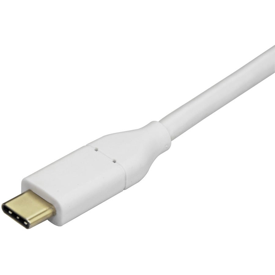 StarTech.com USB-C to Mini DisplayPort Adapter - 4K 60Hz - White - USB Type-C to Mini DP Adapter - Thunderbolt 3 Compatible — CDP2MDP
