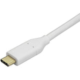 StarTech.com USB-C to Mini DisplayPort Adapter - 4K 60Hz - White - USB Type-C to Mini DP Adapter - Thunderbolt 3 Compatible — CDP2MDP
