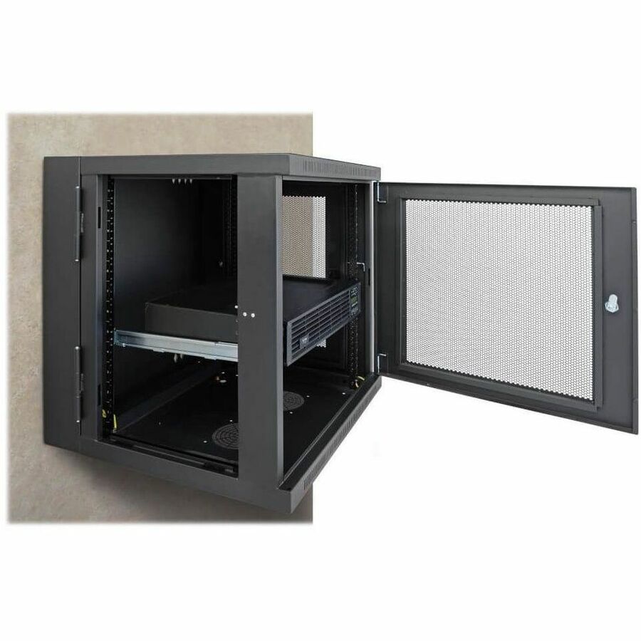 Eaton Tripp Lite Series SmartRack 4-Post 1U Universal Adjustable Shelf Kit for Wall-Mount Racks — 4POSTRAILKITWM