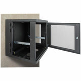 Eaton Tripp Lite Series SmartRack 4-Post 1U Universal Adjustable Shelf Kit for Wall-Mount Racks — 4POSTRAILKITWM