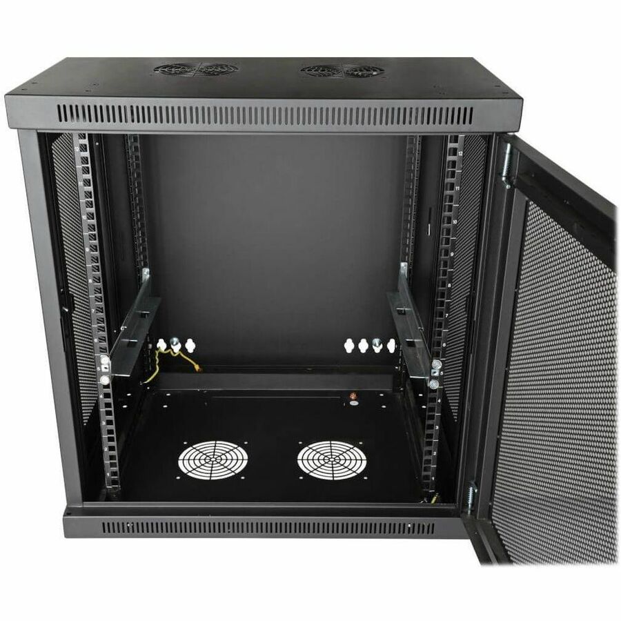 Eaton Tripp Lite Series SmartRack 4-Post 1U Universal Adjustable Shelf Kit for Wall-Mount Racks — 4POSTRAILKITWM