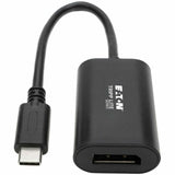 Eaton Tripp Lite Series USB-C to Displayport 4K 60Hz Adapter, Black — U444-06N-DP4K6B